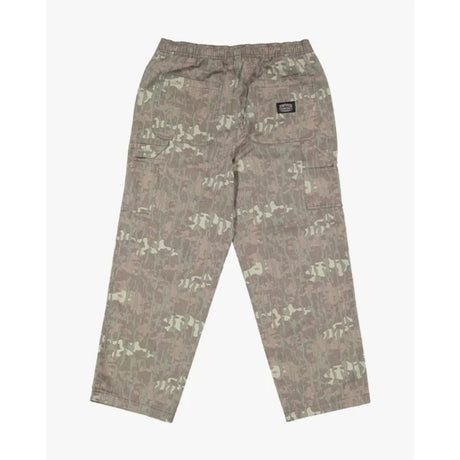 Billabong Billabong Men's Bad Dog Elastic Pants - Green Camo Green Camo S Mens Casual Pants