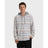 Billabong Billabong Men's Baja Long Sleeve Flannel Shirt - Off White Off White S Mens Flannel Long Sleeve Shirts