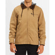 Billabong Billabong Men's Barlow Hooded Jacket - Clay Clay S Mens Street Jackets