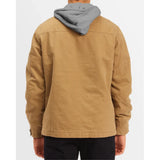 Billabong Billabong Men's Barlow Hooded Jacket - Clay Clay S Mens Street Jackets