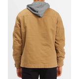 Billabong Billabong Men's Barlow Hooded Jacket - Clay Clay S Mens Street Jackets