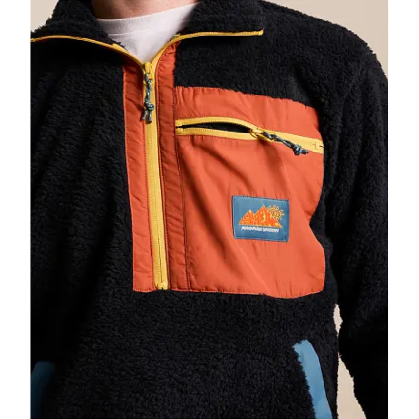 Billabong Billabong Men's Boundary Peak Sherpa Pullover - Black Black M Mens Pullover Hoodies