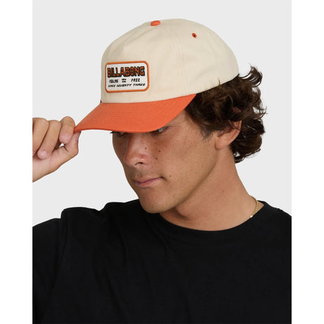Billabong Billabong Men's Breakdown Snapback Hat - Potters Clay Potters Clay O/S Mens Hats Curved Brim