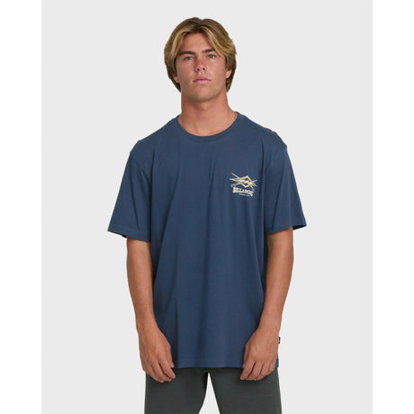 Billabong Billabong Men's Crossboards Premium Short Sleeve Knit T-Shirt - Dark Denim Dark Denim S Mens T-Shirts