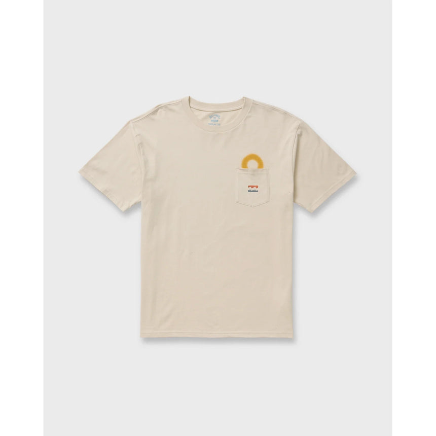 Billabong Billabong Men's Eclipse Regular Short Sleeve T-Shirt - Chino Chino S Mens T-Shirts