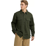 Billabong Billabong Men's Fort Garage Long Sleeve Shirt - Olive Olive S Mens Button Up Long Sleeve Shirts