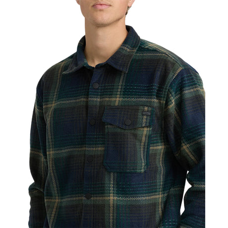 Billabong Billabong Men's Furnace Flannel - Midnight Midnight S Mens Flannel Long Sleeve Shirts