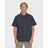 Billabong Billabong Men's Garage Sandon Jacquard Short Sleeve Woven Shirt - True Navy True Navy S Mens Button Up Short Sleeve Shirts