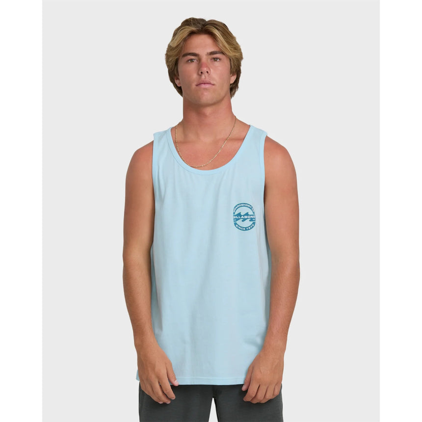 Billabong Billabong Men's Hollow Fill Premium Tank Top - Coastal Blue Coastal Blue M Mens Sleeveless Shirts