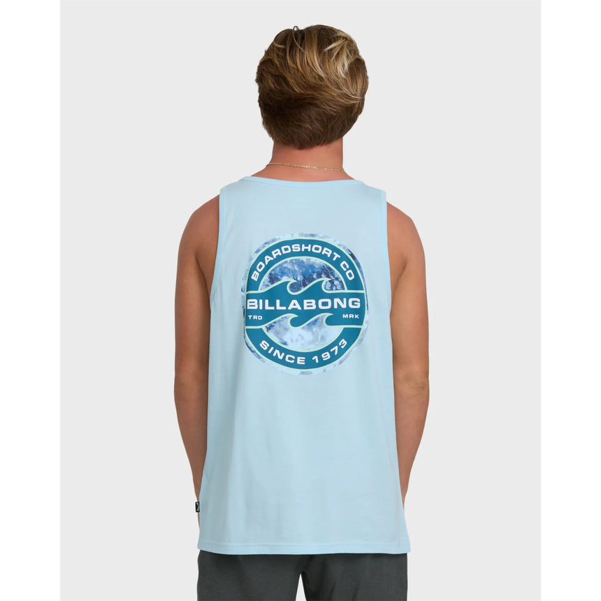 Billabong Billabong Men's Hollow Fill Premium Tank Top - Coastal Blue Coastal Blue M Mens Sleeveless Shirts