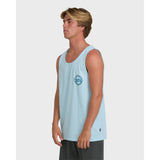 Billabong Billabong Men's Hollow Fill Premium Tank Top - Coastal Blue Coastal Blue M Mens Sleeveless Shirts