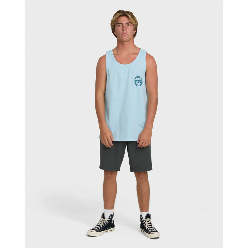 Billabong Billabong Men's Hollow Fill Premium Tank Top - Coastal Blue Coastal Blue M Mens Sleeveless Shirts