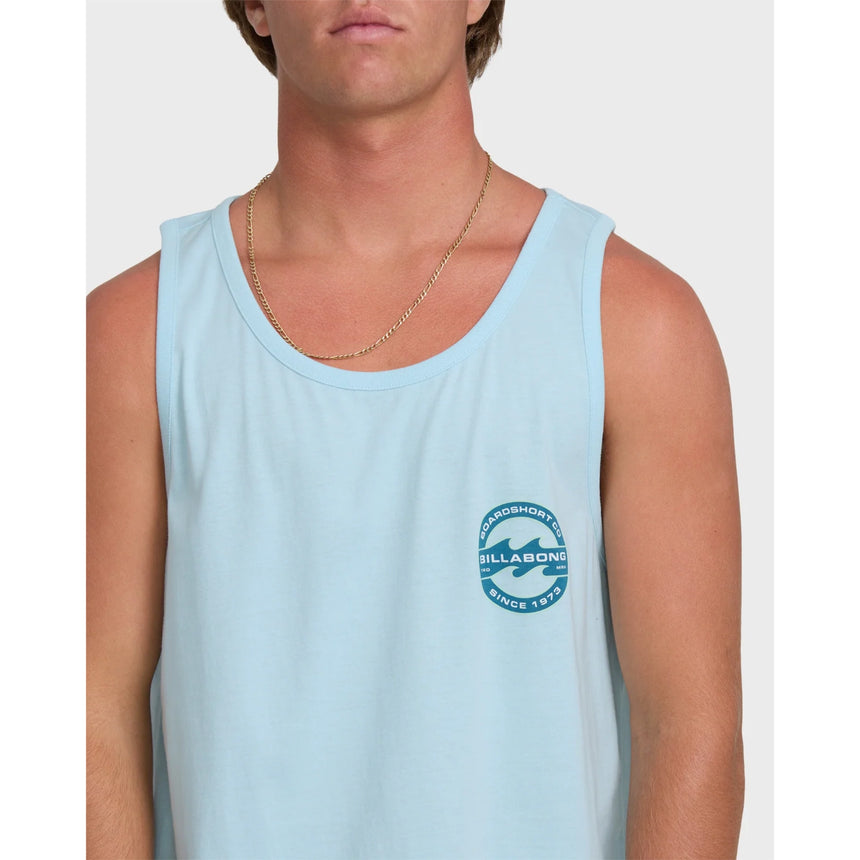 Billabong Billabong Men's Hollow Fill Premium Tank Top - Coastal Blue Coastal Blue M Mens Sleeveless Shirts