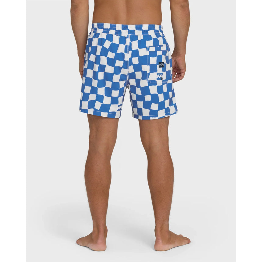 Billabong Billabong Men's Lineup Laybacks 16" Trunks- Deep Ocean Deep Ocean S Mens Elastic Swim Trunks