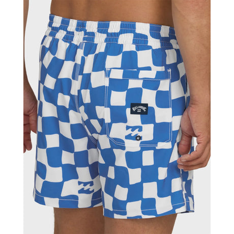 Billabong Billabong Men's Lineup Laybacks 16" Trunks- Deep Ocean Deep Ocean S Mens Elastic Swim Trunks