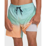 Billabong Billabong Men's Lineup Laybacks 16" Trunks - Peach Peach S Mens Elastic Swim Trunks