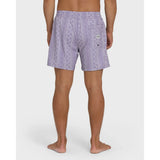 Billabong Billabong Men's Lineup Laybacks 16" Trunks - Purple Ash Purple Ash S Mens Elastic Swim Trunks