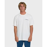 Billabong Billabong Men's Making Tracks Premium Short Sleeve Knit T-Shirt - Off White Off White S Mens T-Shirts