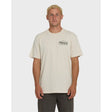 Billabong Billabong Men's Off Duty Premium Short Sleeve Knit T-Shirt - Oatmeal Oatmeal S Mens T-Shirts