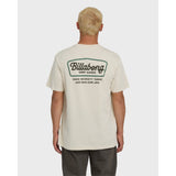 Billabong Billabong Men's Off Duty Premium Short Sleeve Knit T-Shirt - Oatmeal Oatmeal S Mens T-Shirts