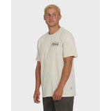 Billabong Billabong Men's Off Duty Premium Short Sleeve Knit T-Shirt - Oatmeal Oatmeal S Mens T-Shirts