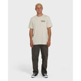 Billabong Billabong Men's Off Duty Premium Short Sleeve Knit T-Shirt - Oatmeal Oatmeal S Mens T-Shirts