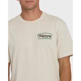Billabong Billabong Men's Off Duty Premium Short Sleeve Knit T-Shirt - Oatmeal Oatmeal S Mens T-Shirts