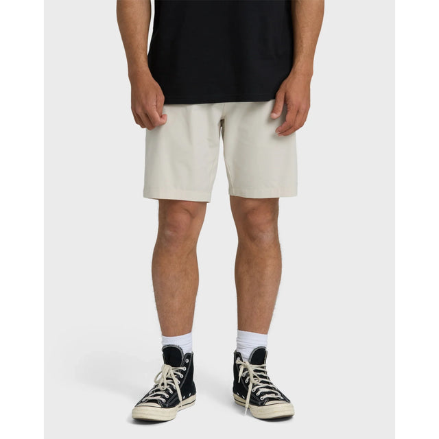 Billabong Billabong Men's Primary Submersible 18" Hybrid Shorts - Oatmeal Oatmeal 30 Mens Board Shorts