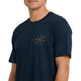 Billabong Billabong Men's Quiver Premium Short Sleeve Tee - Navy Navy M Mens T-Shirts