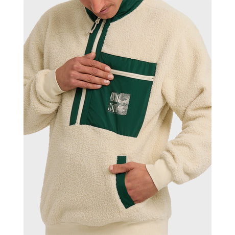 Billabong Billabong Men's Salinity Now Boundary Mock Neck Sweatshirt - Chino Chino M Mens Long Sleeve T-Shirts