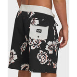 Billabong Billabong Men's Sundays Pro 19" Boardshorts - Black Black 32 Mens Board Shorts