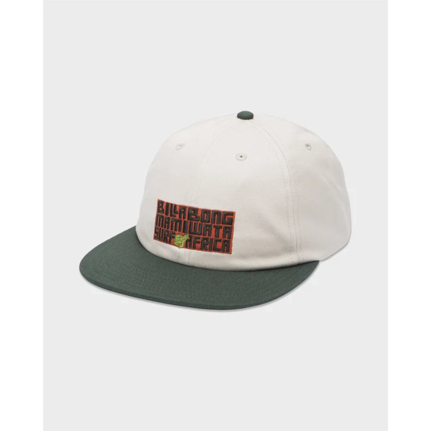 Billabong Billabong Men's Surf Africa Strapback Hat - Forest Forest O/S Mens Hats Curved Brim