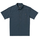 Billabong Billabong Men's Surftrek Perf Short Sleeve Button-Up Shirt - Navy Navy S Mens Button Up Short Sleeve Shirts