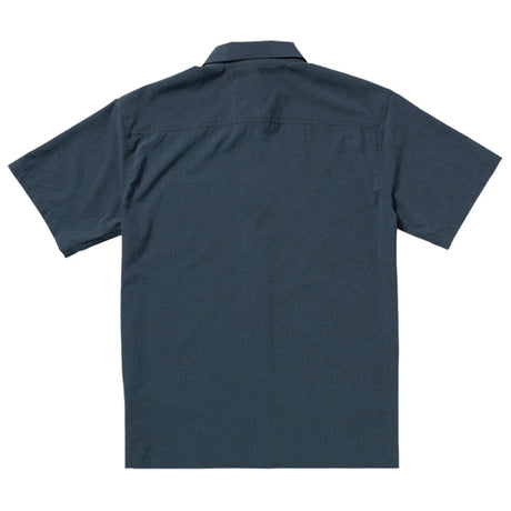 Billabong Billabong Men's Surftrek Perf Short Sleeve Button-Up Shirt - Navy Navy S Mens Button Up Short Sleeve Shirts
