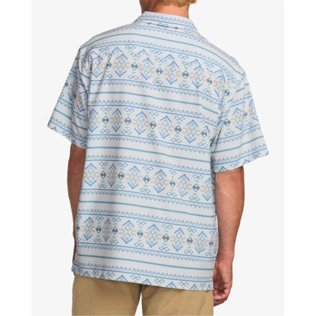 Billabong Billabong Men's Surftrek Perf Short Sleeve Shirt  - Alloy Light Alloy Light S Mens Button Up Short Sleeve Shirts