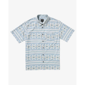 Billabong Billabong Men's Surftrek Perf Short Sleeve Shirt  - Alloy Light Alloy Light S Mens Button Up Short Sleeve Shirts