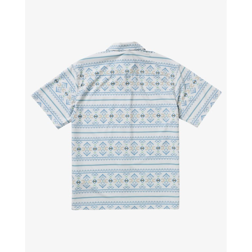 Billabong Billabong Men's Surftrek Perf Short Sleeve Shirt  - Alloy Light Alloy Light S Mens Button Up Short Sleeve Shirts