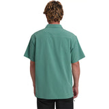 Billabong Billabong Men's Surftrek Performance Short Sleeve Shirt - Sea Green Sea Green M Mens Button Up Short Sleeve Shirts