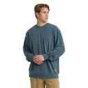 Billabong Billabong Men's Torched Crewneck Sweatshirt - Rustic Blue Rustic Blue S Mens Crew Sweatshirt