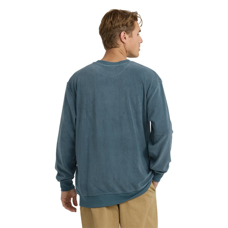 Billabong Billabong Men's Torched Crewneck Sweatshirt - Rustic Blue Rustic Blue S Mens Crew Sweatshirt