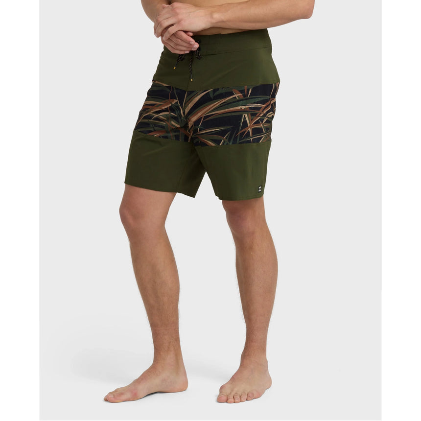 Billabong Billabong Men's Tribong Pro 19" Boardshorts - Dark Military Dark Military 30 Mens Board Shorts