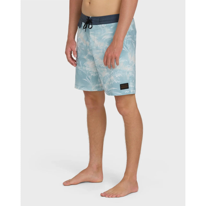 Billabong Billabong Men's True North Garage Lo Tide 18" Boardshorts - Blue Fog Blue Fog 30 Mens Board Shorts
