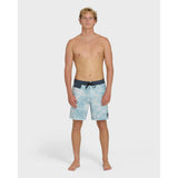 Billabong Billabong Men's True North Garage Lo Tide 18" Boardshorts - Blue Fog Blue Fog 30 Mens Board Shorts