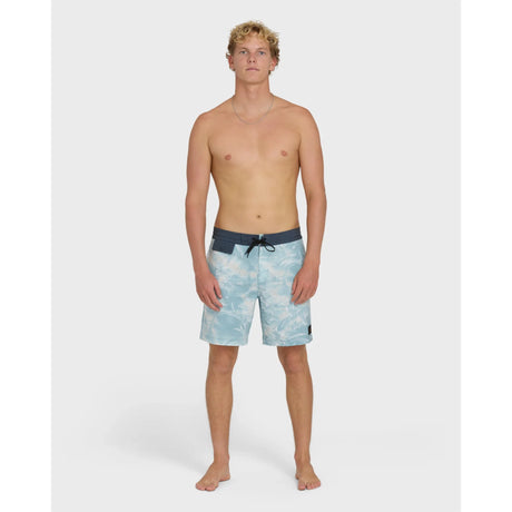 Billabong Billabong Men's True North Garage Lo Tide 18" Boardshorts - Blue Fog Blue Fog 30 Mens Board Shorts