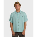Billabong Billabong Men's Victoria Short Sleeve Shirt - Absinthe Absinthe M Mens Button Up Short Sleeve Shirts