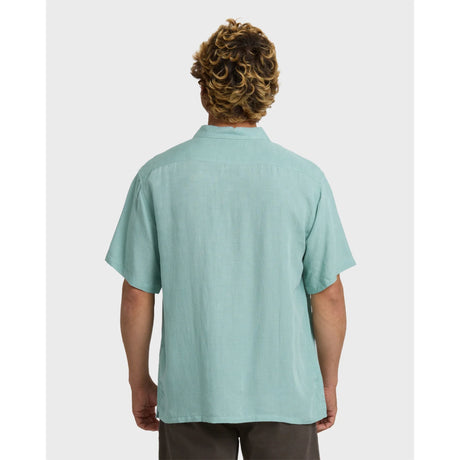Billabong Billabong Men's Victoria Short Sleeve Shirt - Absinthe Absinthe M Mens Button Up Short Sleeve Shirts