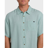 Billabong Billabong Men's Victoria Short Sleeve Shirt - Absinthe Absinthe M Mens Button Up Short Sleeve Shirts