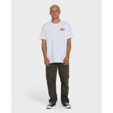 Billabong Billabong Men's Walled Premium Short Sleeve Knit T-Shirt - WHITE WHITE S Mens T-Shirts