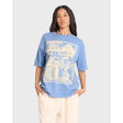Billabong Billabong Women's Across Skies Short Sleeve Tee - Blue Horizon Blue Horizon XS Womens T-Shirts
