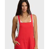 Billabong Billabong Women's Beach Crush Romper - Fiesta Red Fiesta Red XS Womens Rompers